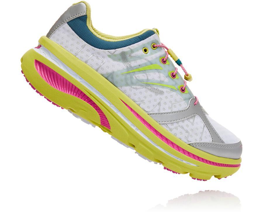 Hoka One One Running Shoes Womens White - OV X Bondi B - 26371WKJR